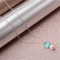 Collana Morellato Donna GEMMA PERLA in Argento Occhi di gatto SATC03 - SATC03